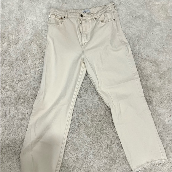 Zara high waist raw edge jeans - Picture 3 of 6